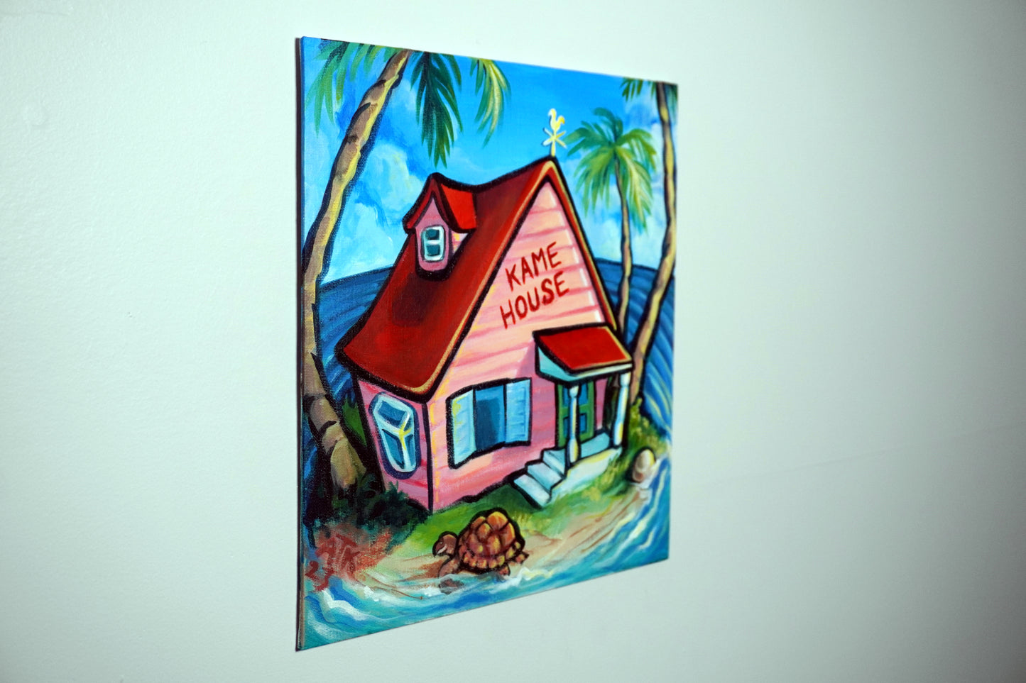 Kame House Original Painting