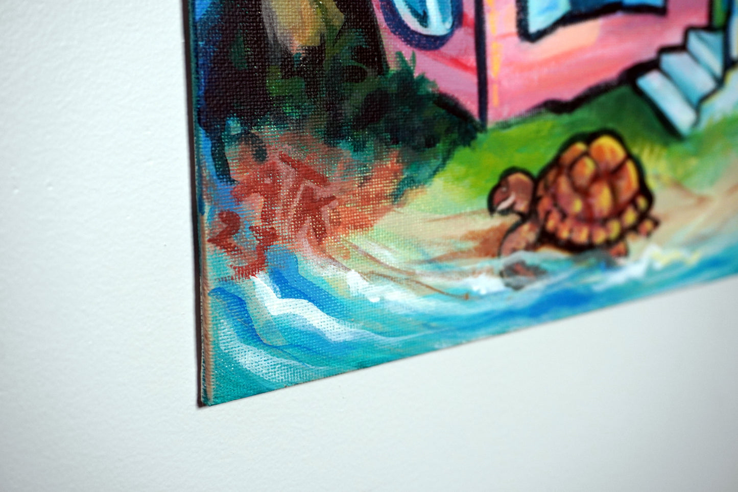 Kame House Original Painting