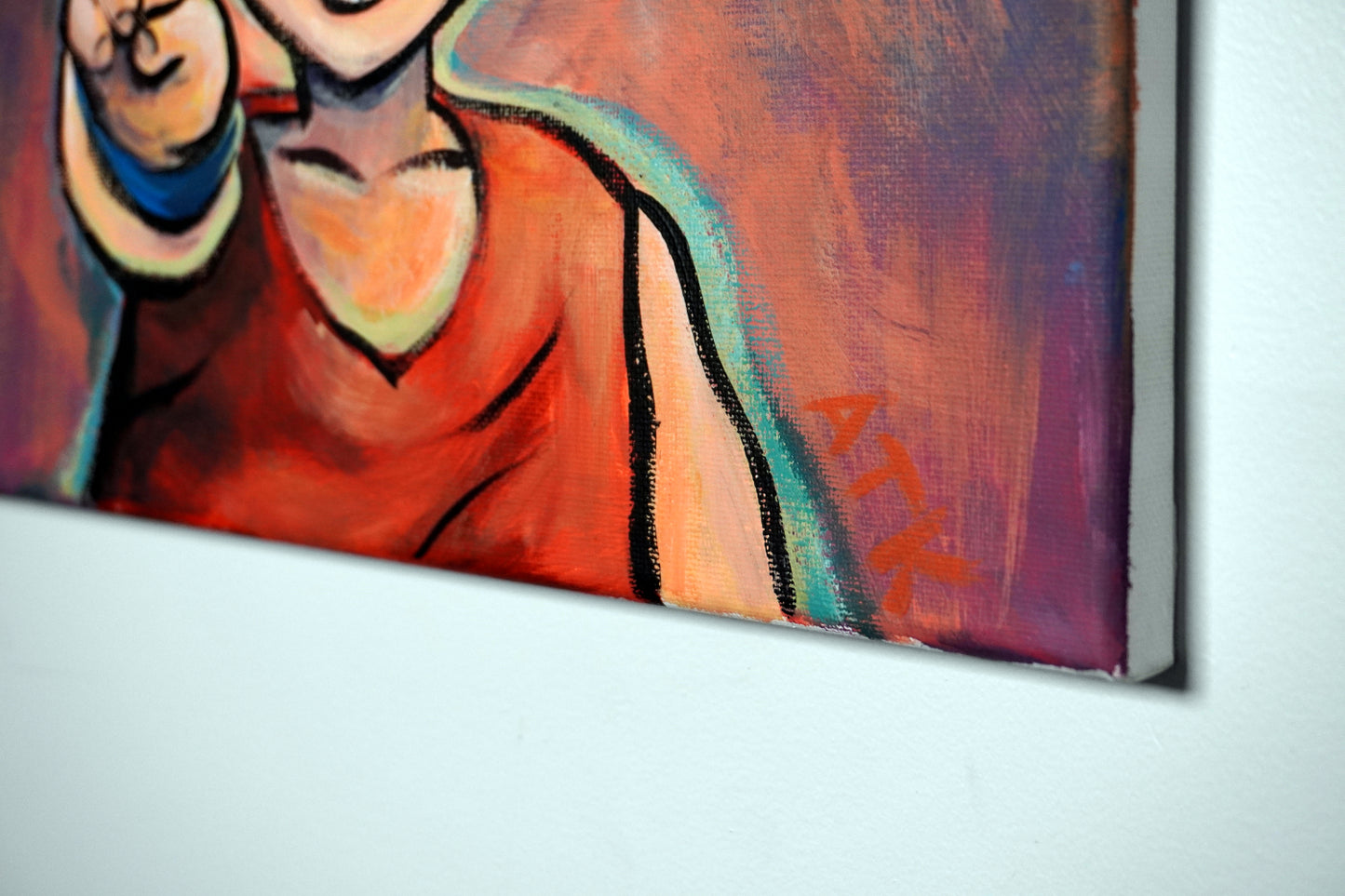 Kid Goku Original Painting