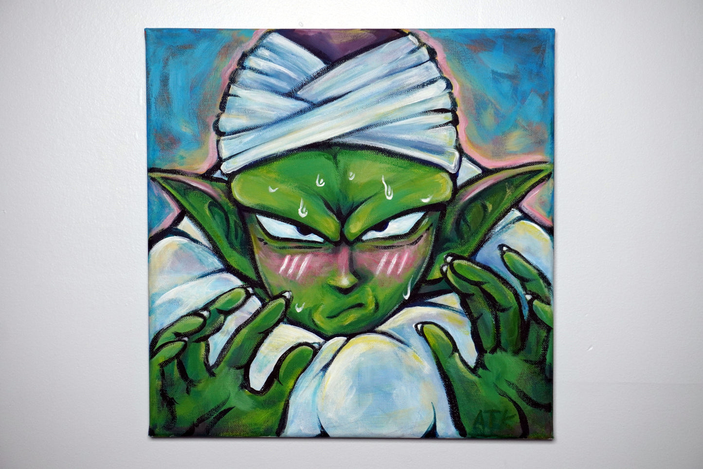 Piccolo Blushing Original Painting