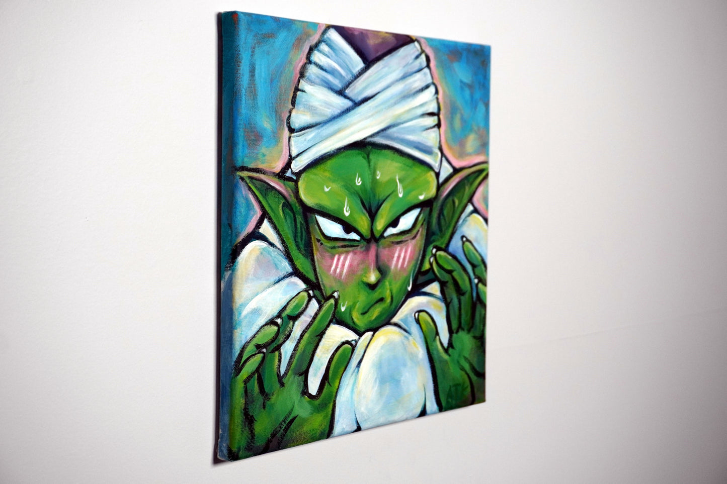 Piccolo Blushing Original Painting