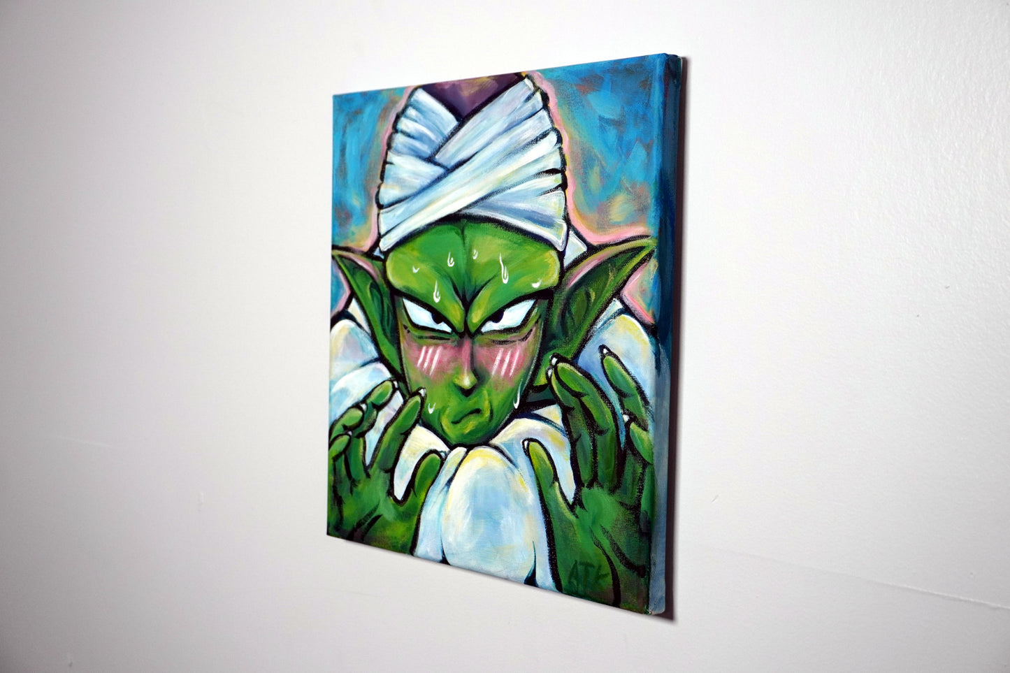 Piccolo Blushing Original Painting
