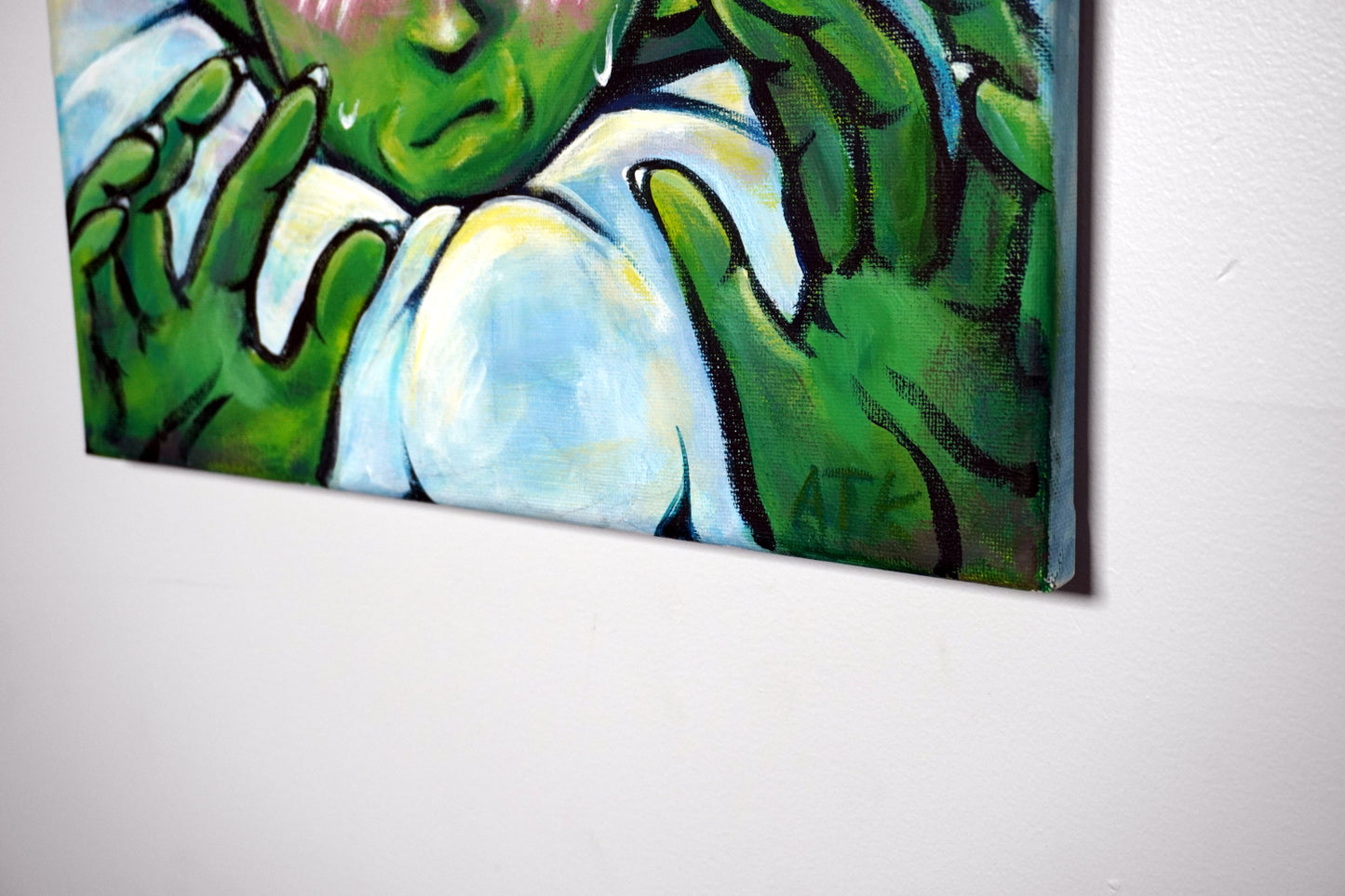 Piccolo Blushing Original Painting