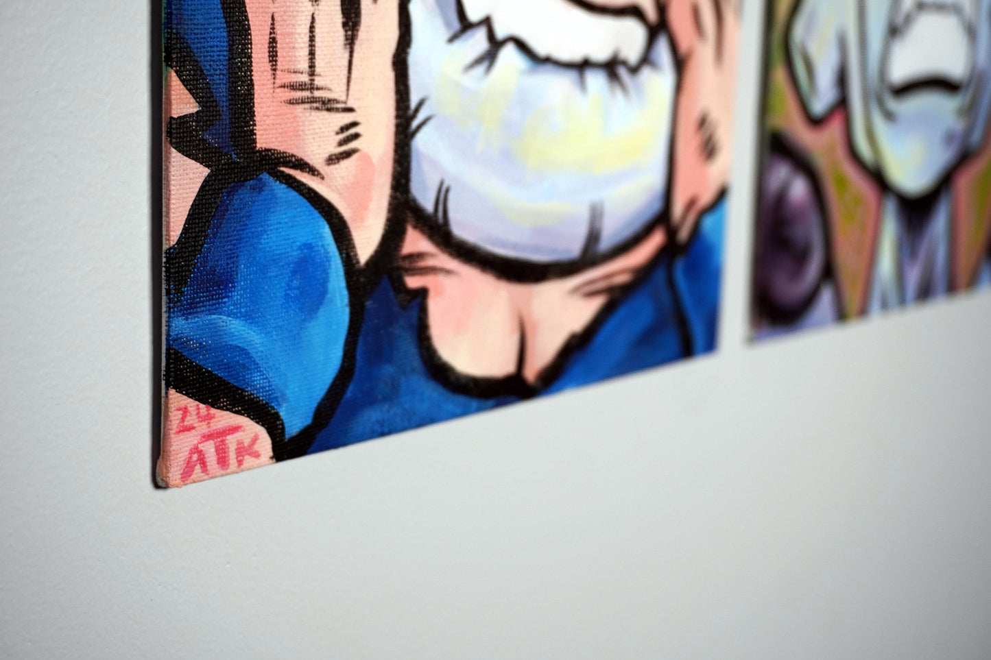 Goku + Frieza Original Paintings