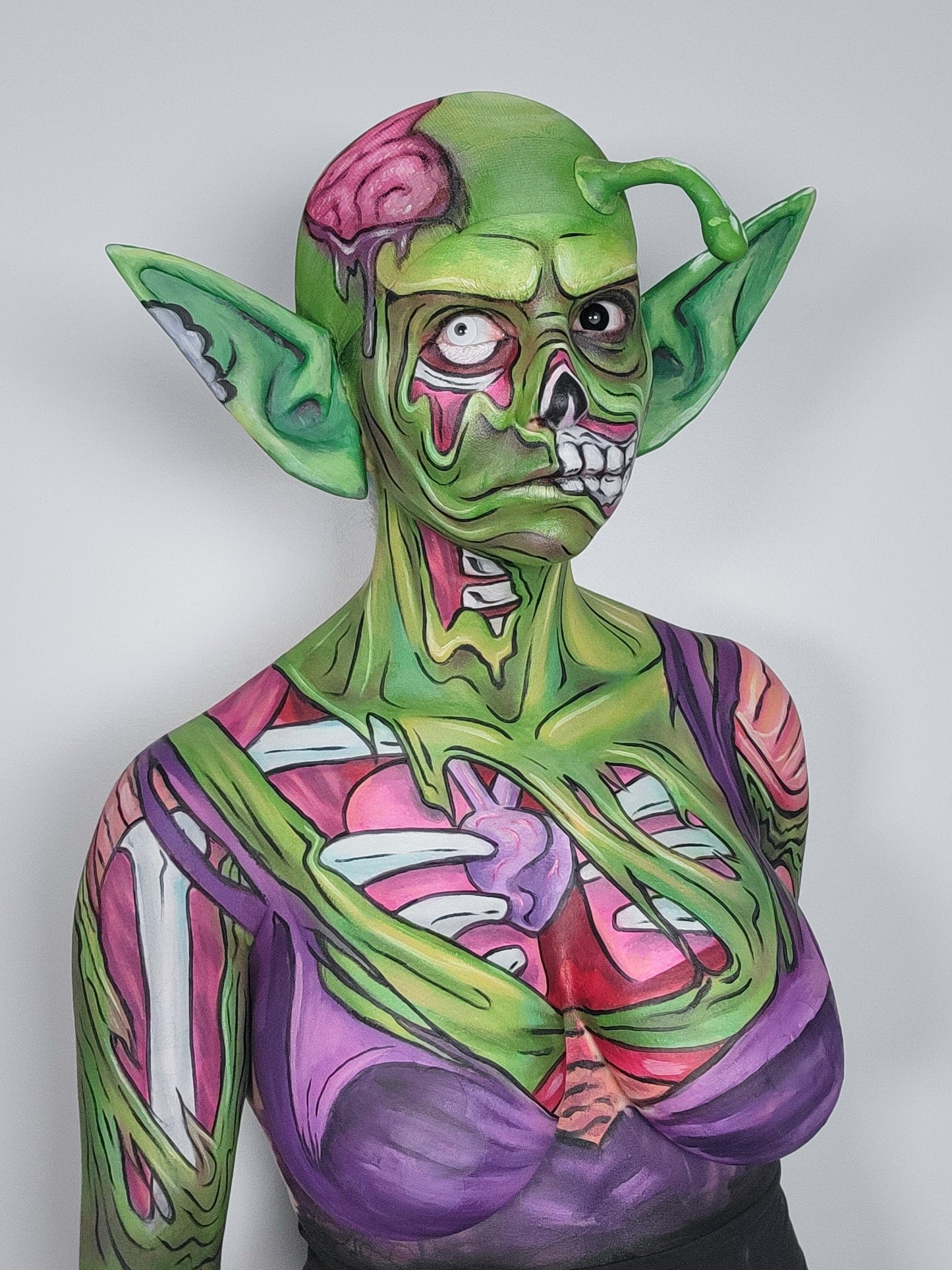 Halloween Theme Bodypaint Prints