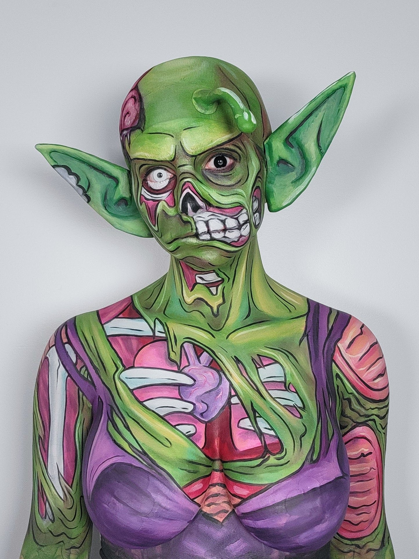 Halloween Theme Bodypaint Prints