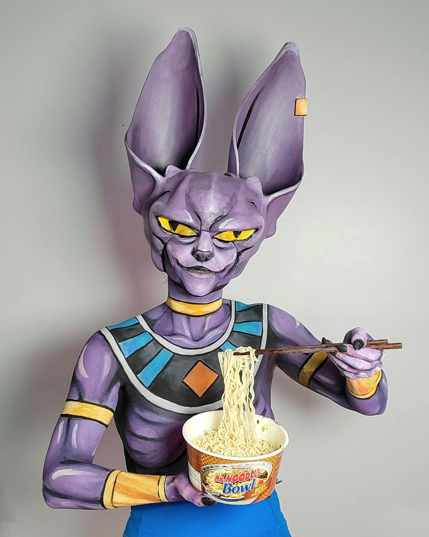 Anime Theme Bodypaint Prints