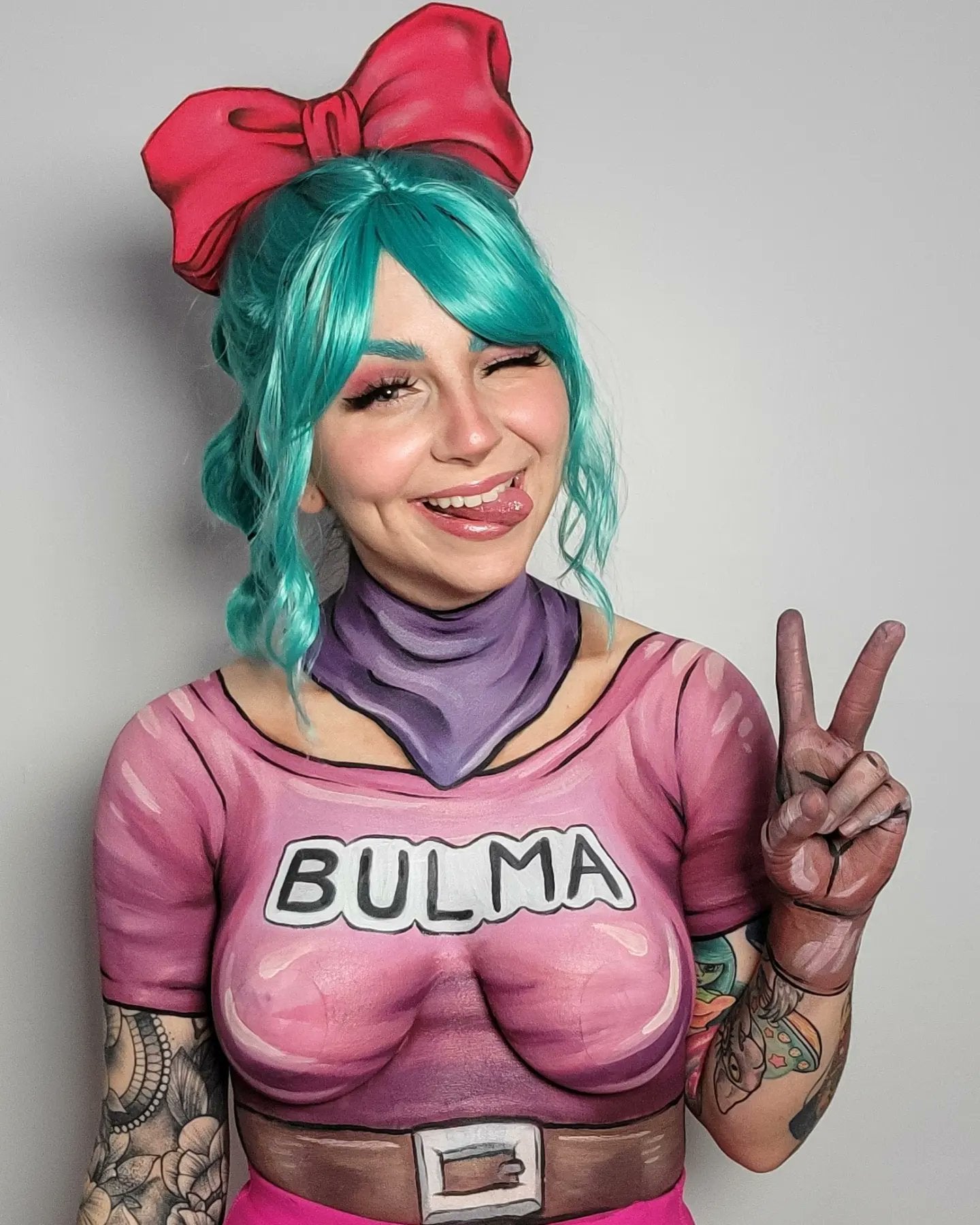 Anime Theme Bodypaint Prints