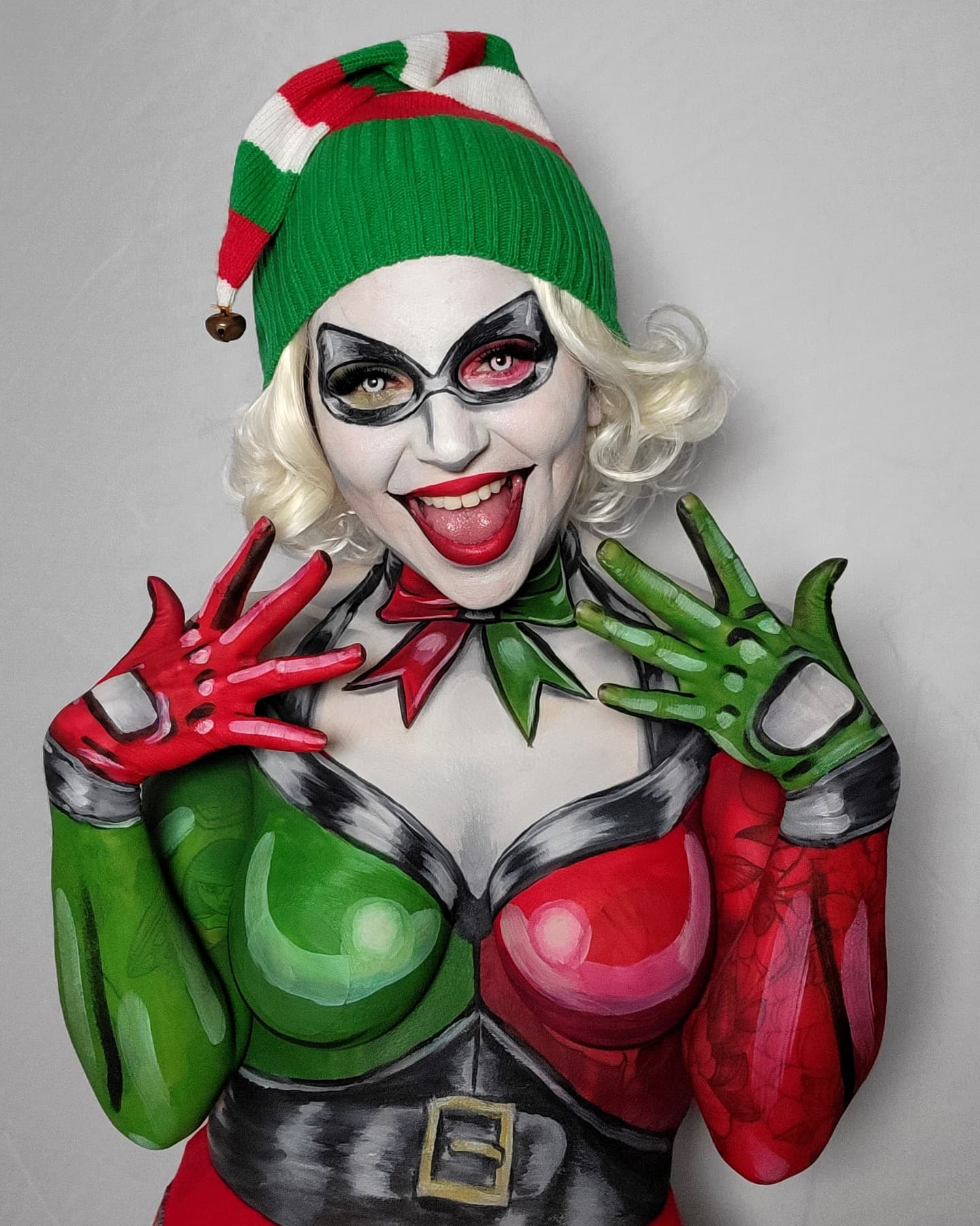 Christmas Theme Bodypaint Prints