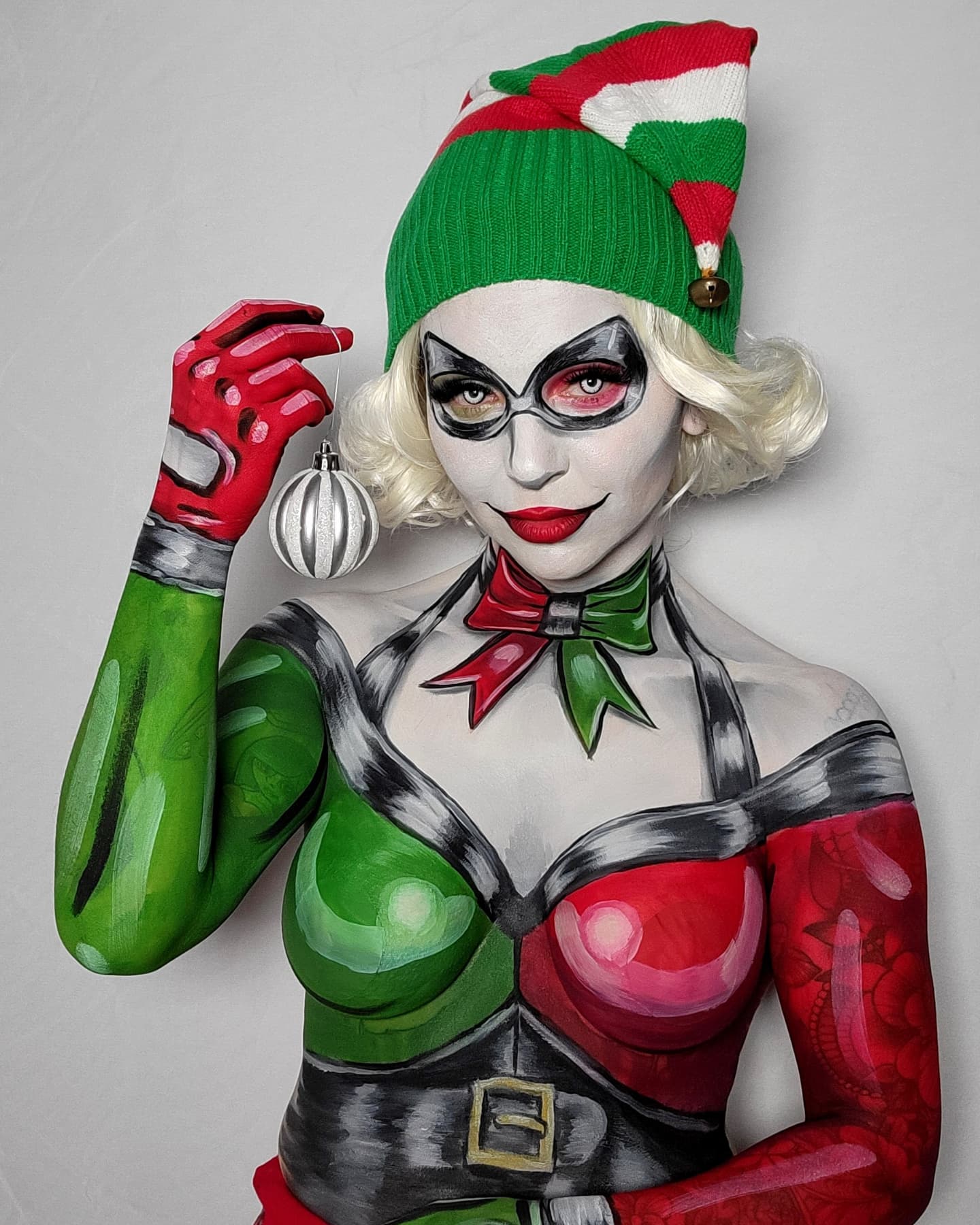 Christmas Theme Bodypaint Prints
