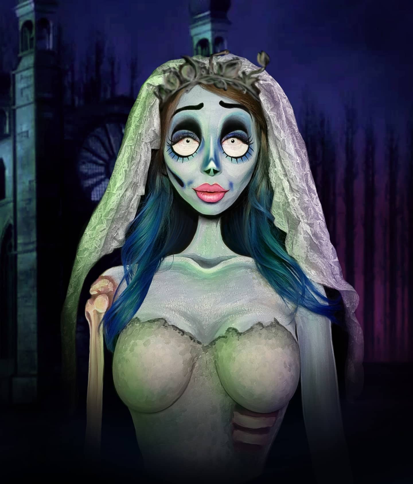 Halloween Theme Bodypaint Prints