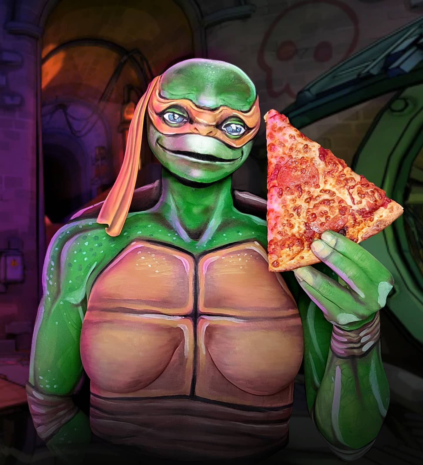 Hero Theme Bodypaint Prints