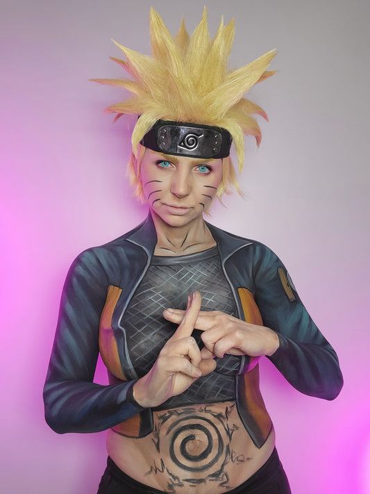 Anime Theme Bodypaint Prints