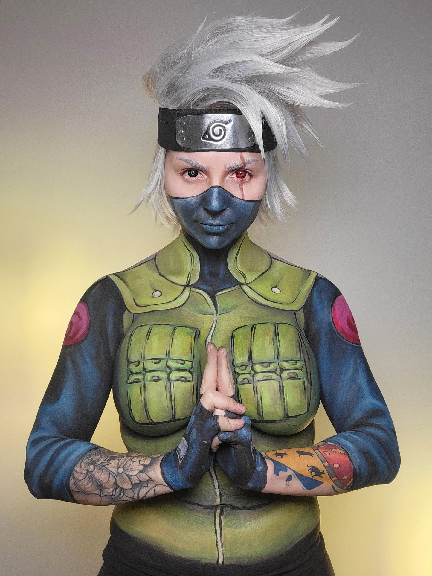 Anime Theme Bodypaint Prints