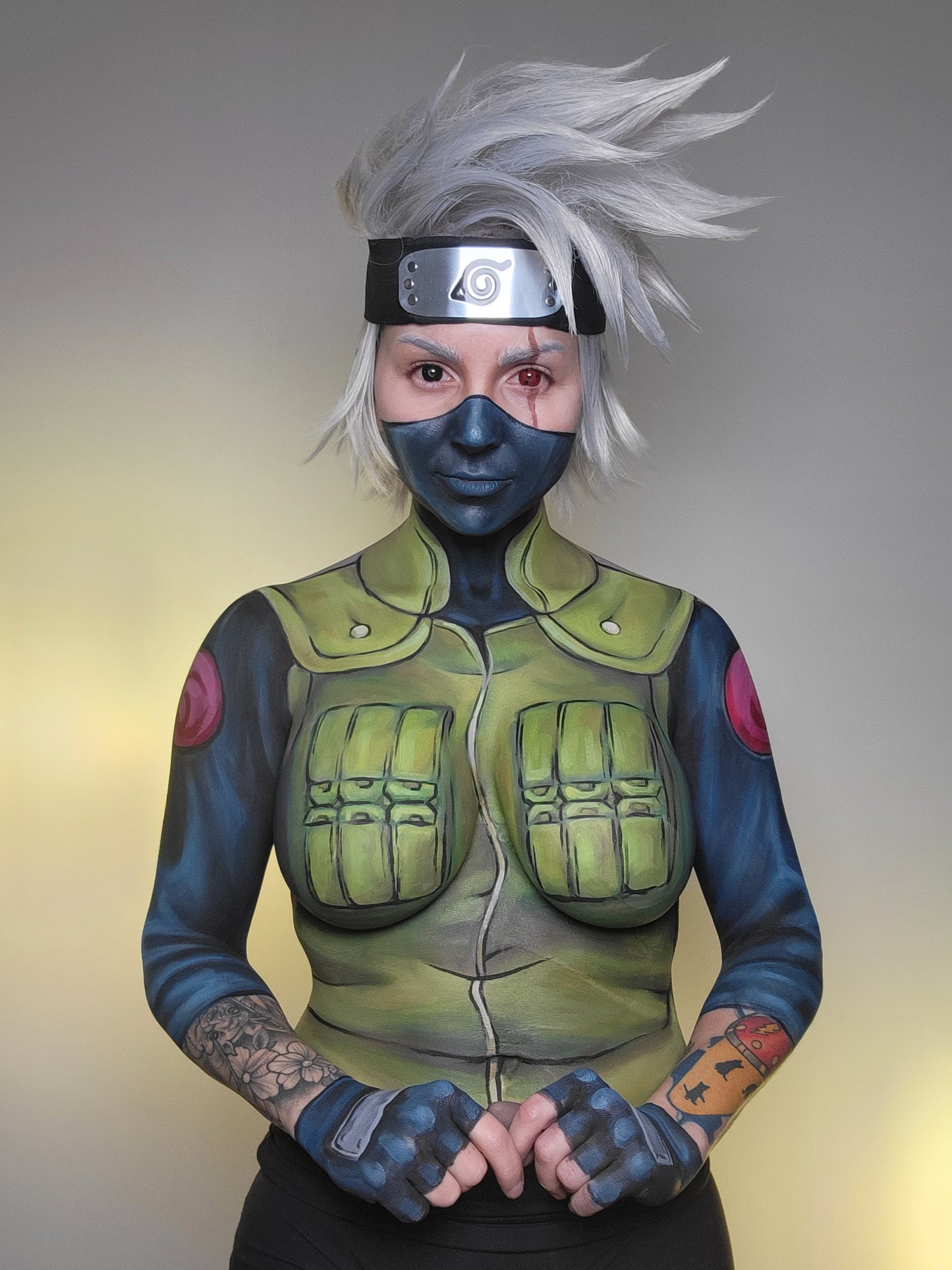 Anime Theme Bodypaint Prints