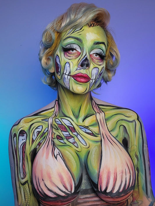 Halloween Theme Bodypaint Prints