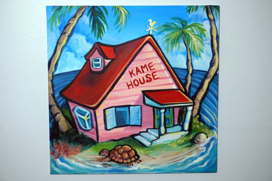 Kame House Original Painting