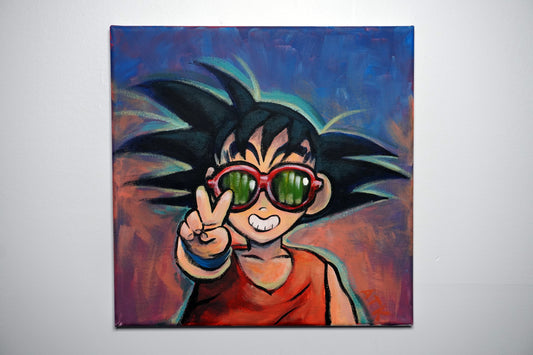 Kid Goku Original Painting