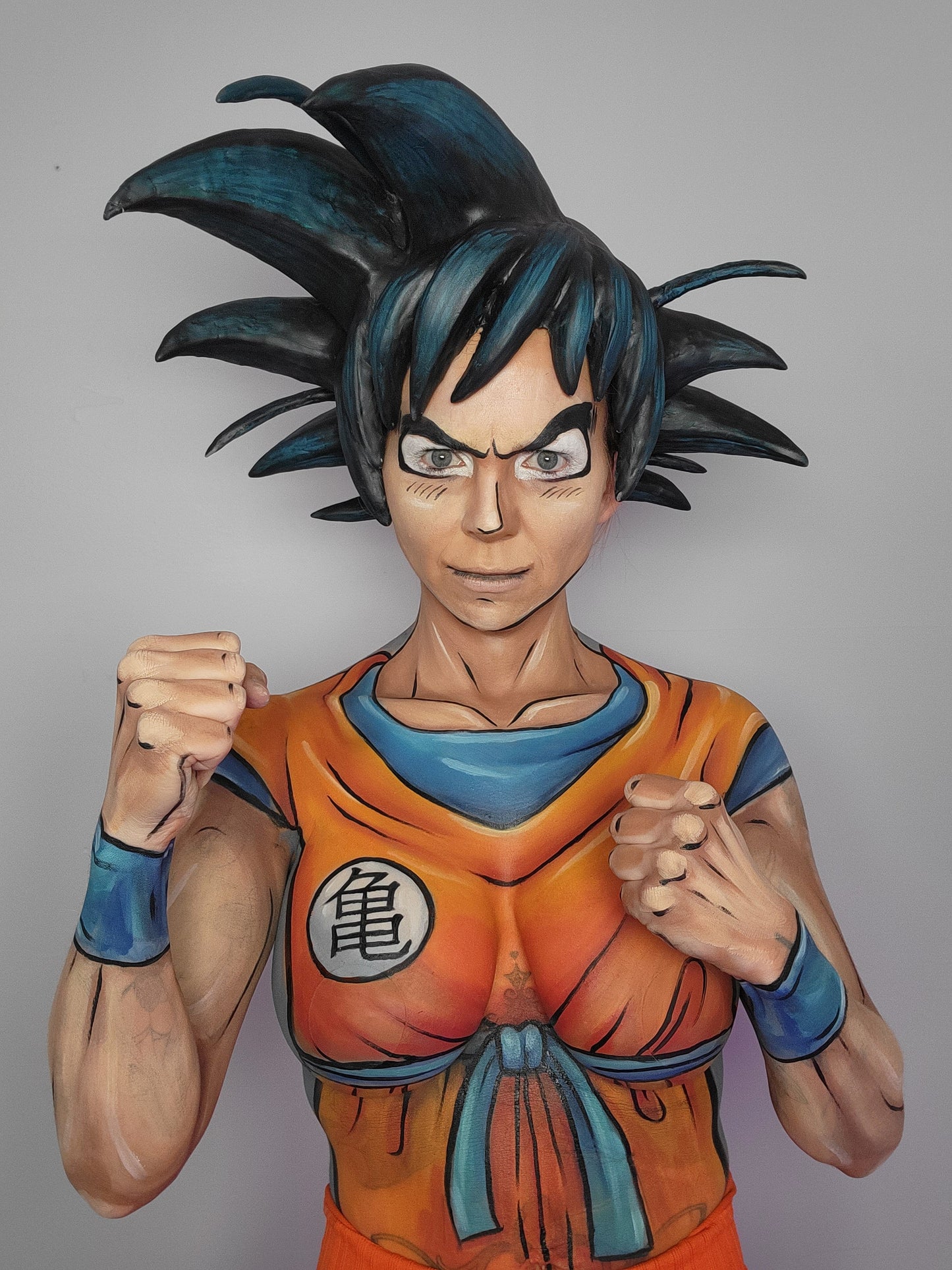 Anime Theme Bodypaint Prints