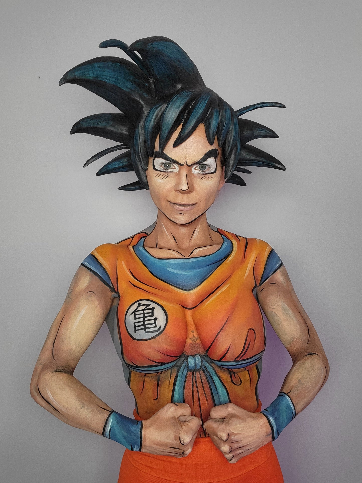 Anime Theme Bodypaint Prints