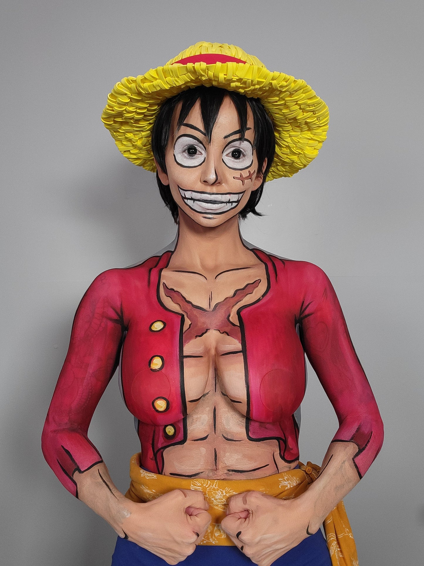 Anime Theme Bodypaint Prints