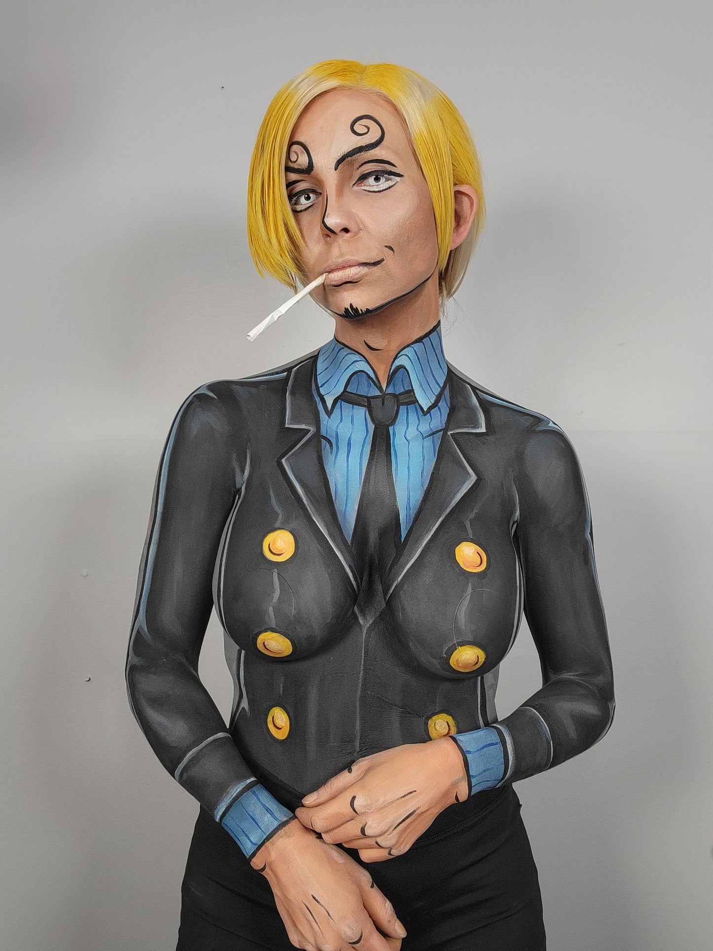 Anime Theme Bodypaint Prints