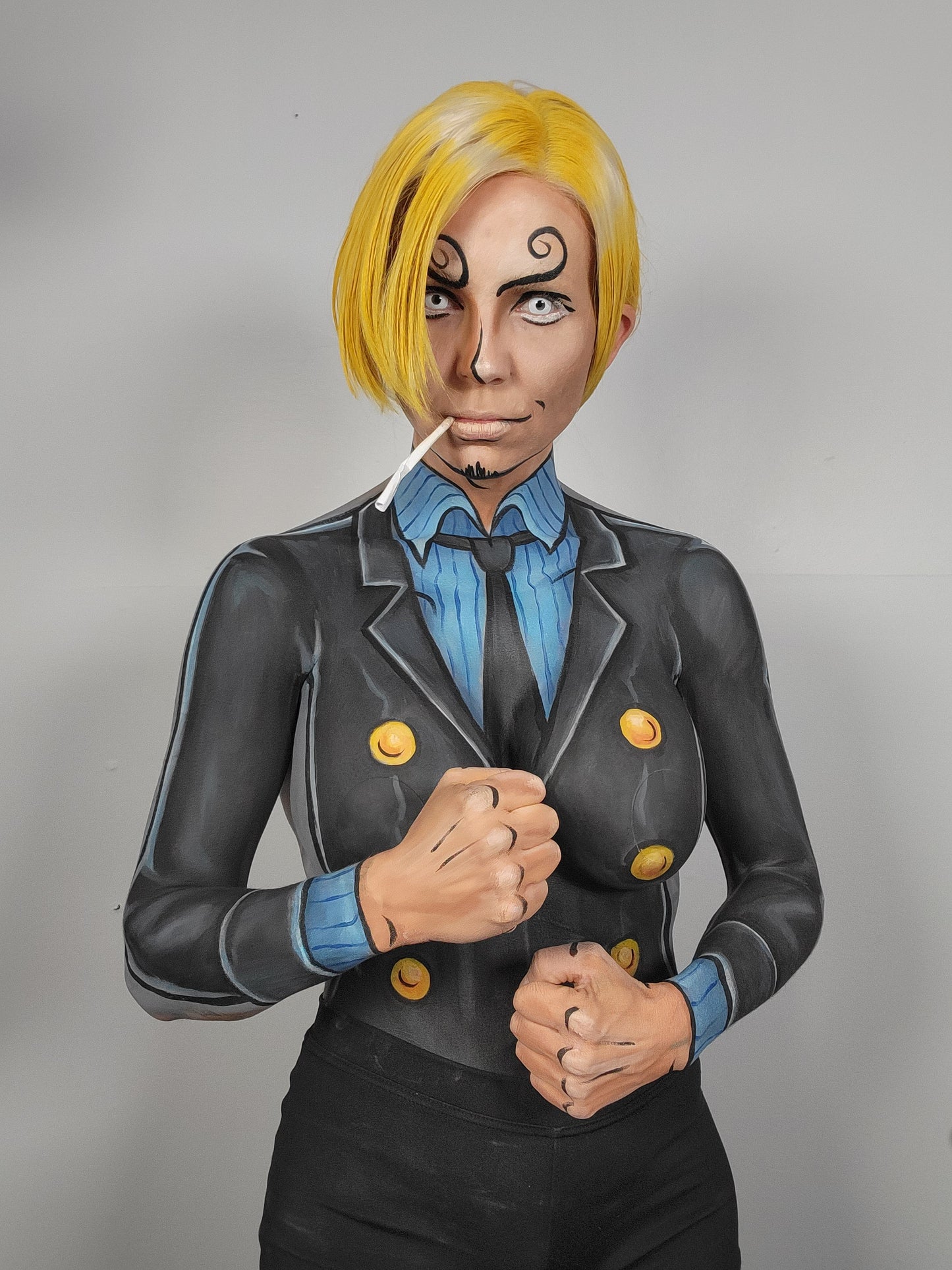Anime Theme Bodypaint Prints