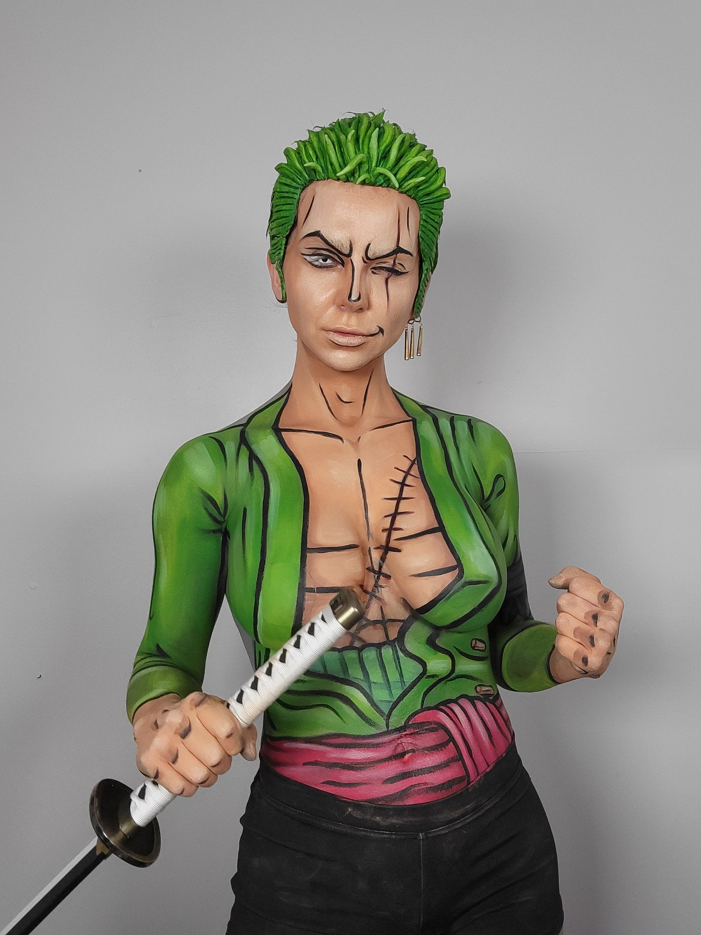 Anime Theme Bodypaint Prints