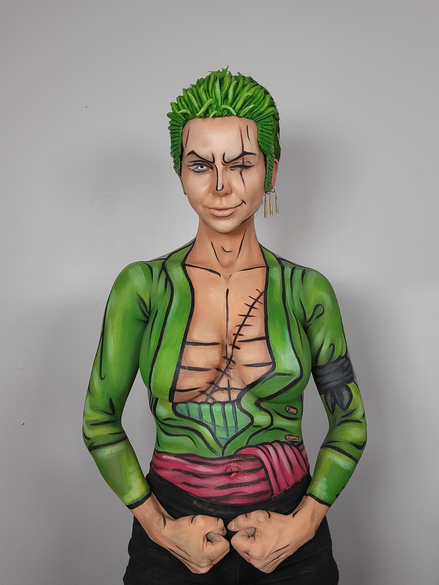 Anime Theme Bodypaint Prints