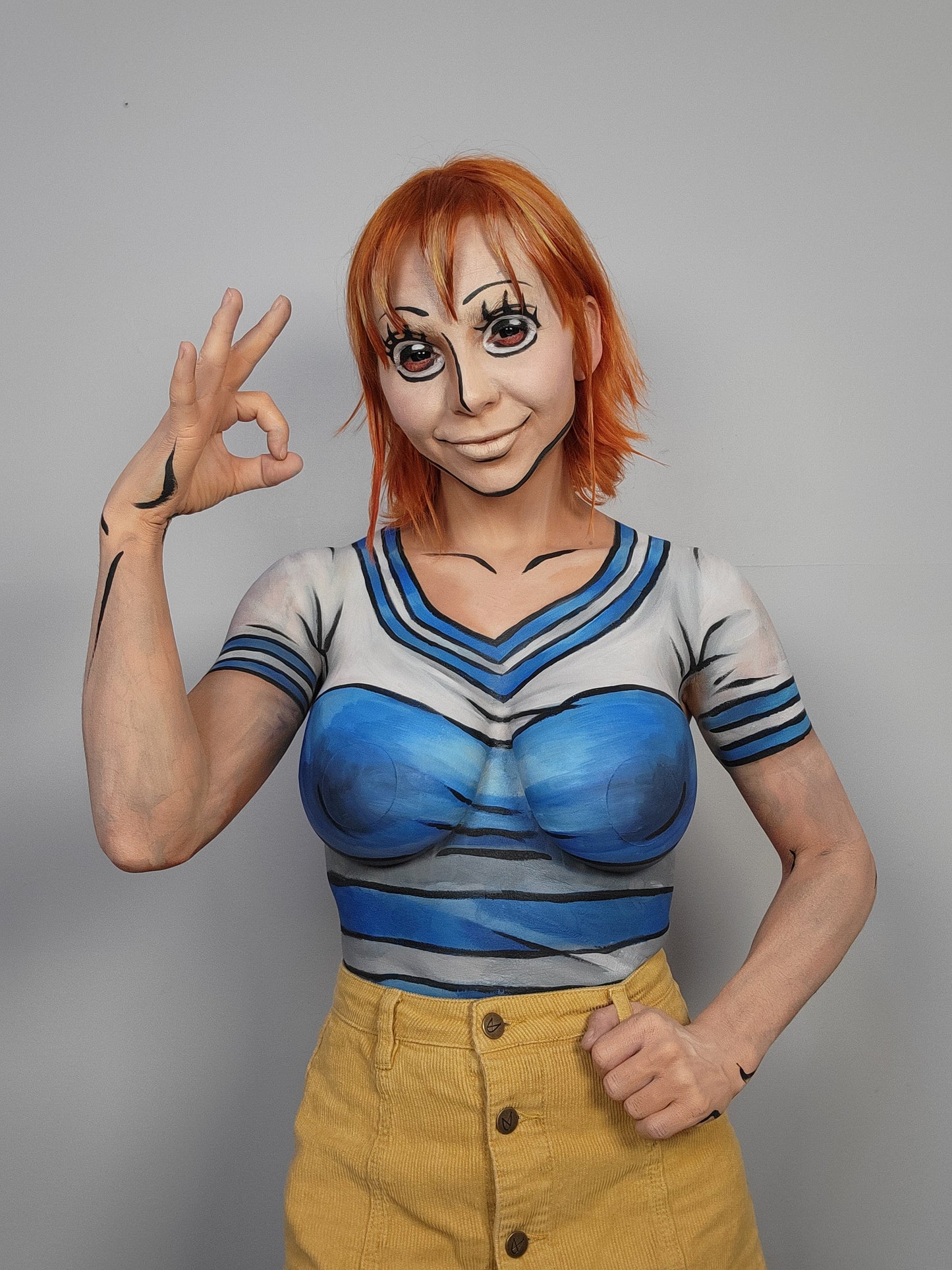 Anime Theme Bodypaint Prints