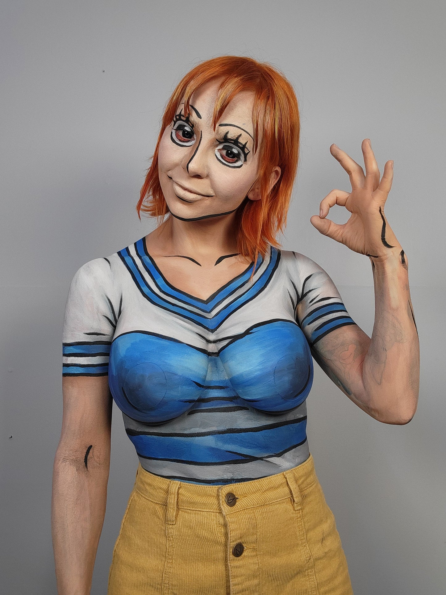 Anime Theme Bodypaint Prints