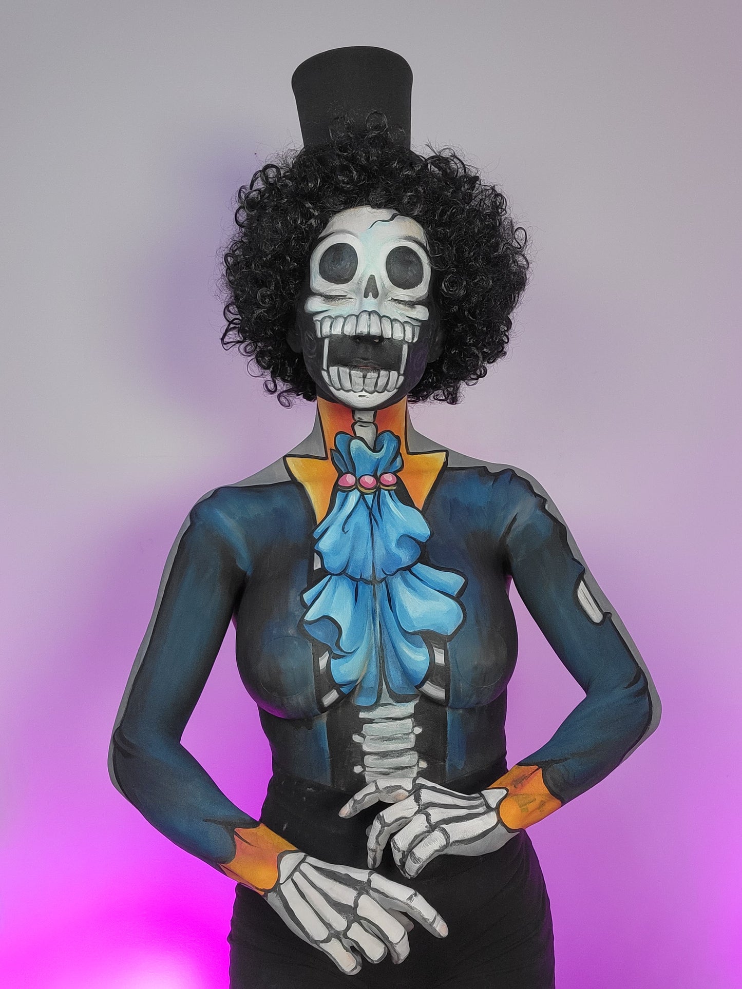 Anime Theme Bodypaint Prints