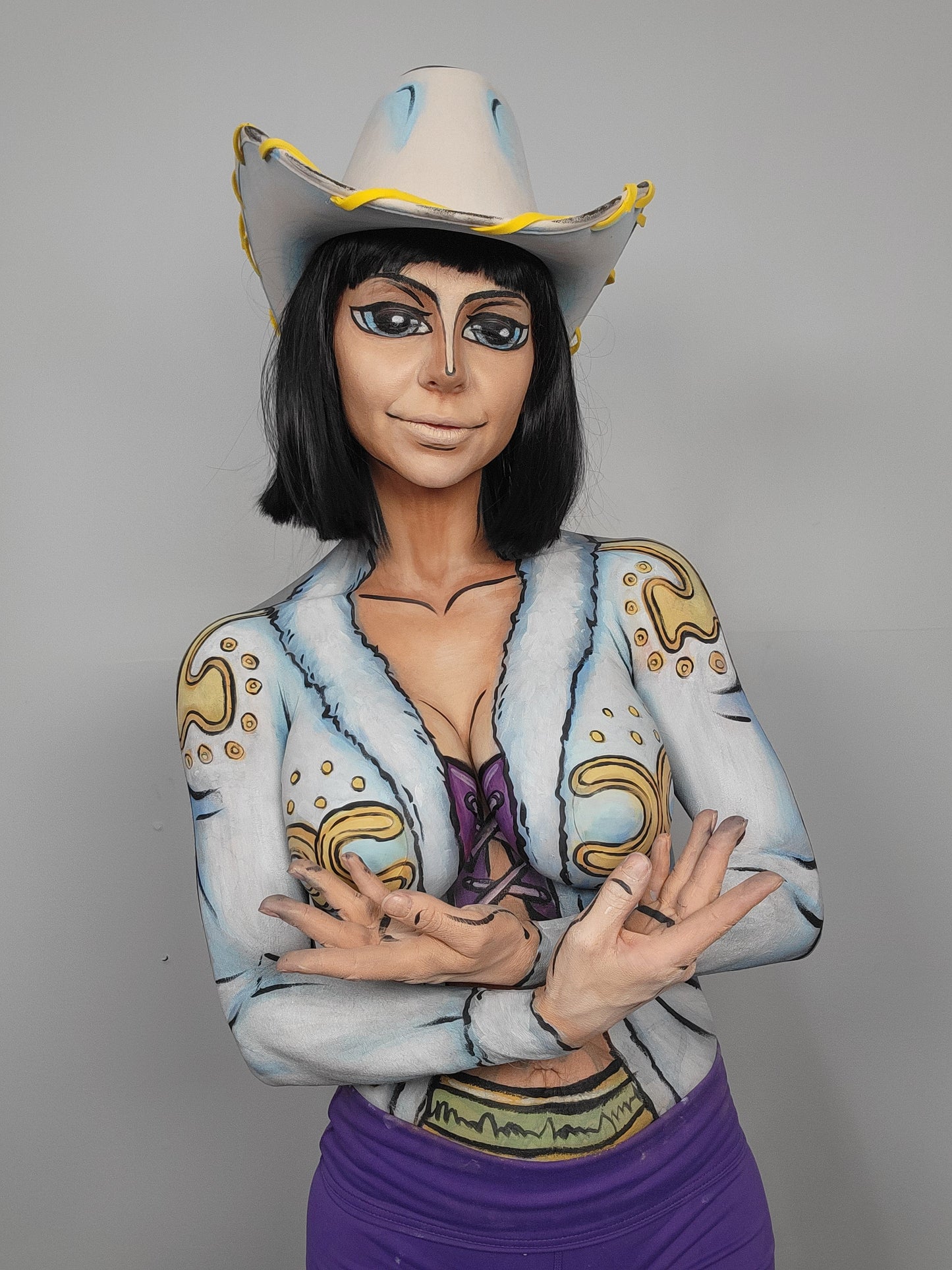 Anime Theme Bodypaint Prints