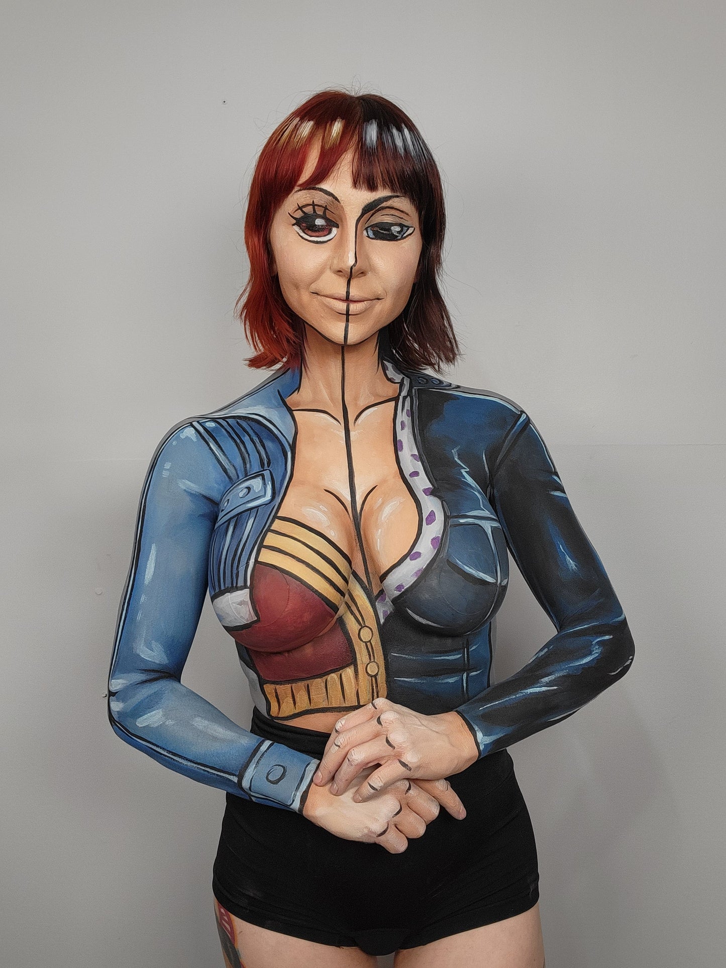 Anime Theme Bodypaint Prints