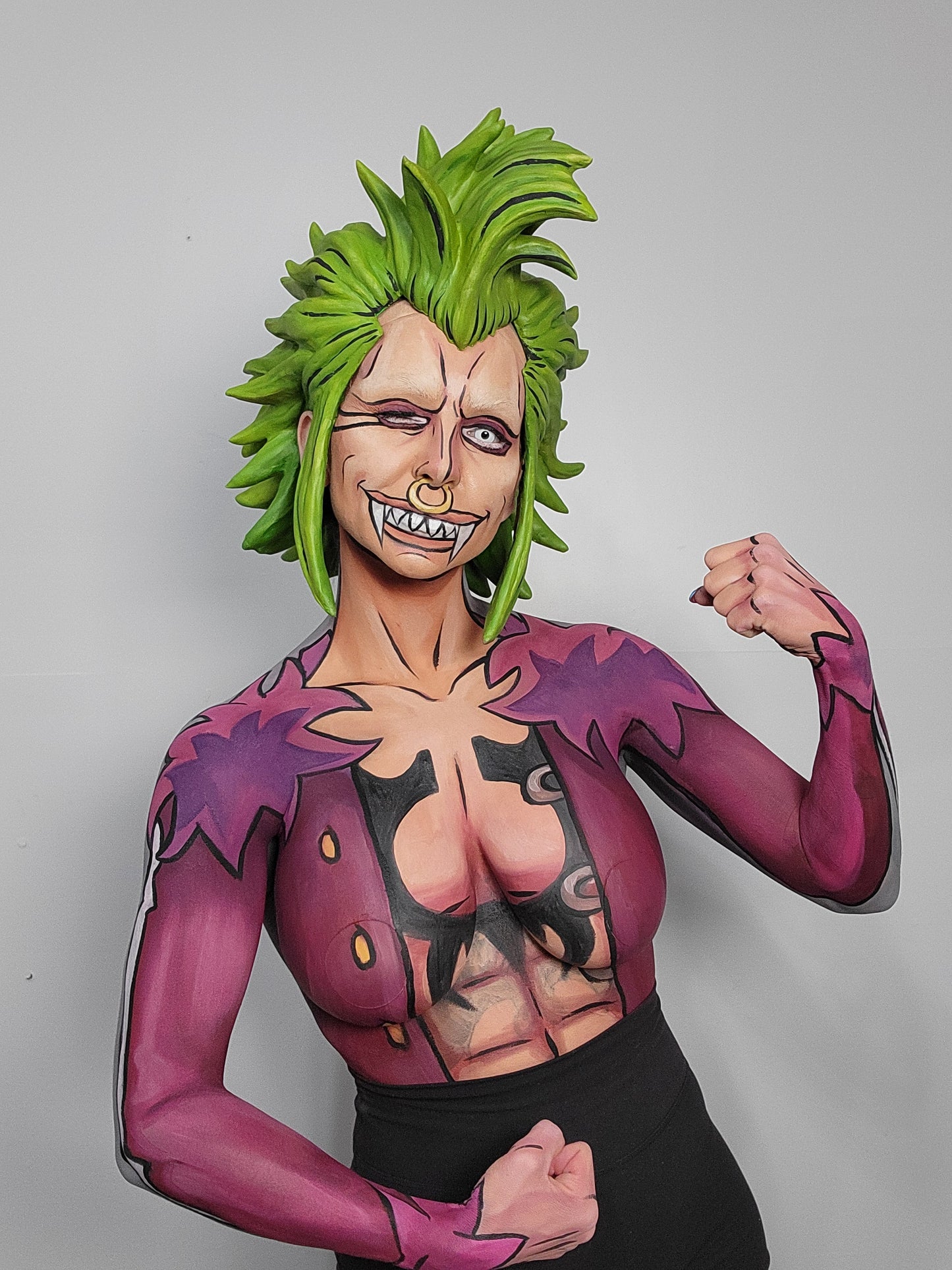 Anime Theme Bodypaint Prints