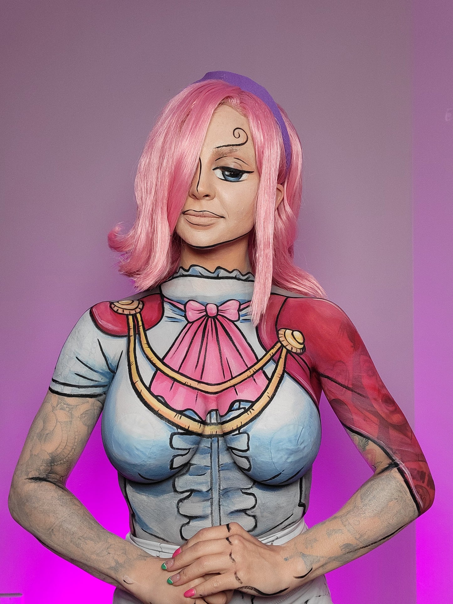 Anime Theme Bodypaint Prints
