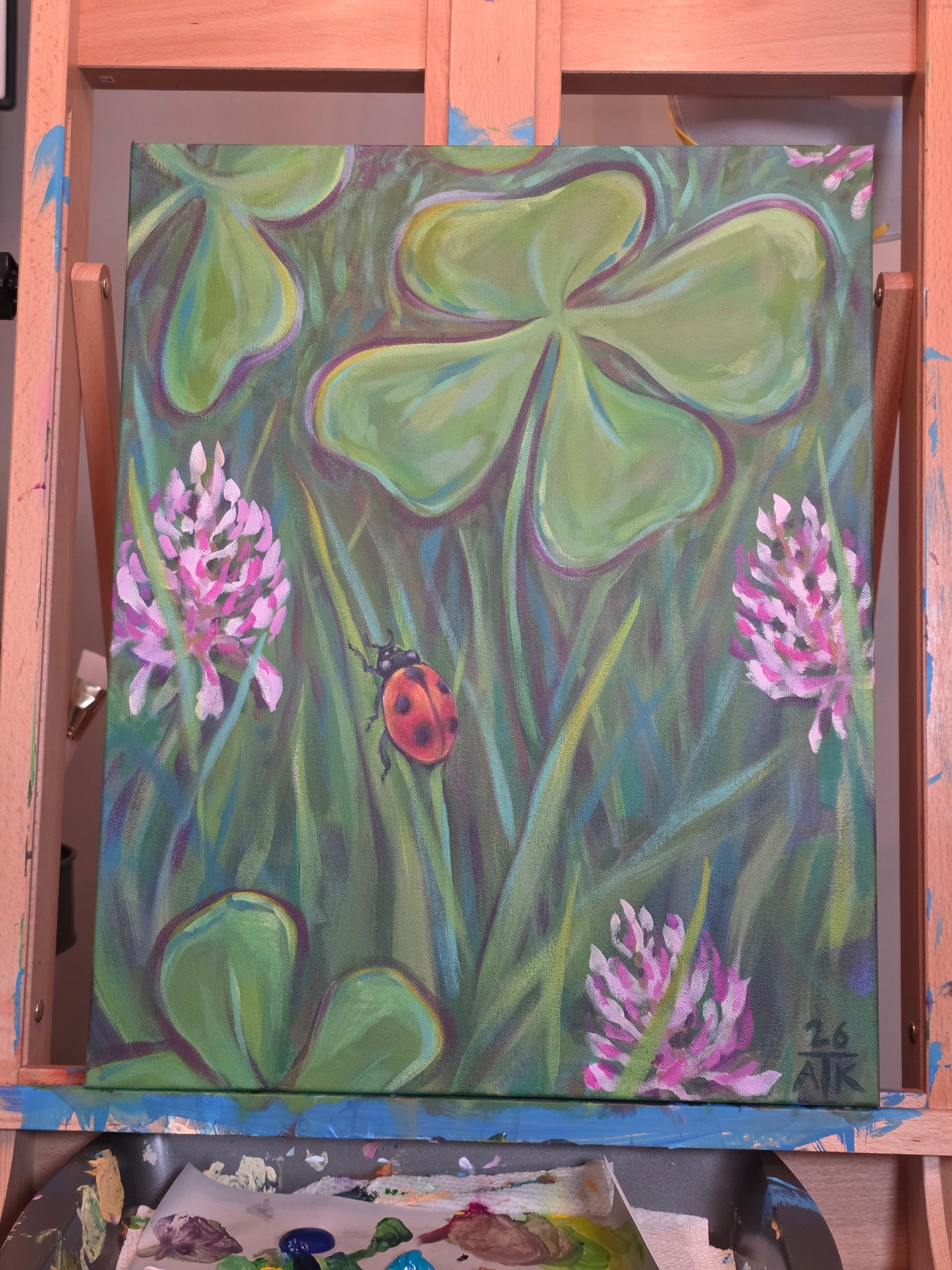 Good Luck Original Painting