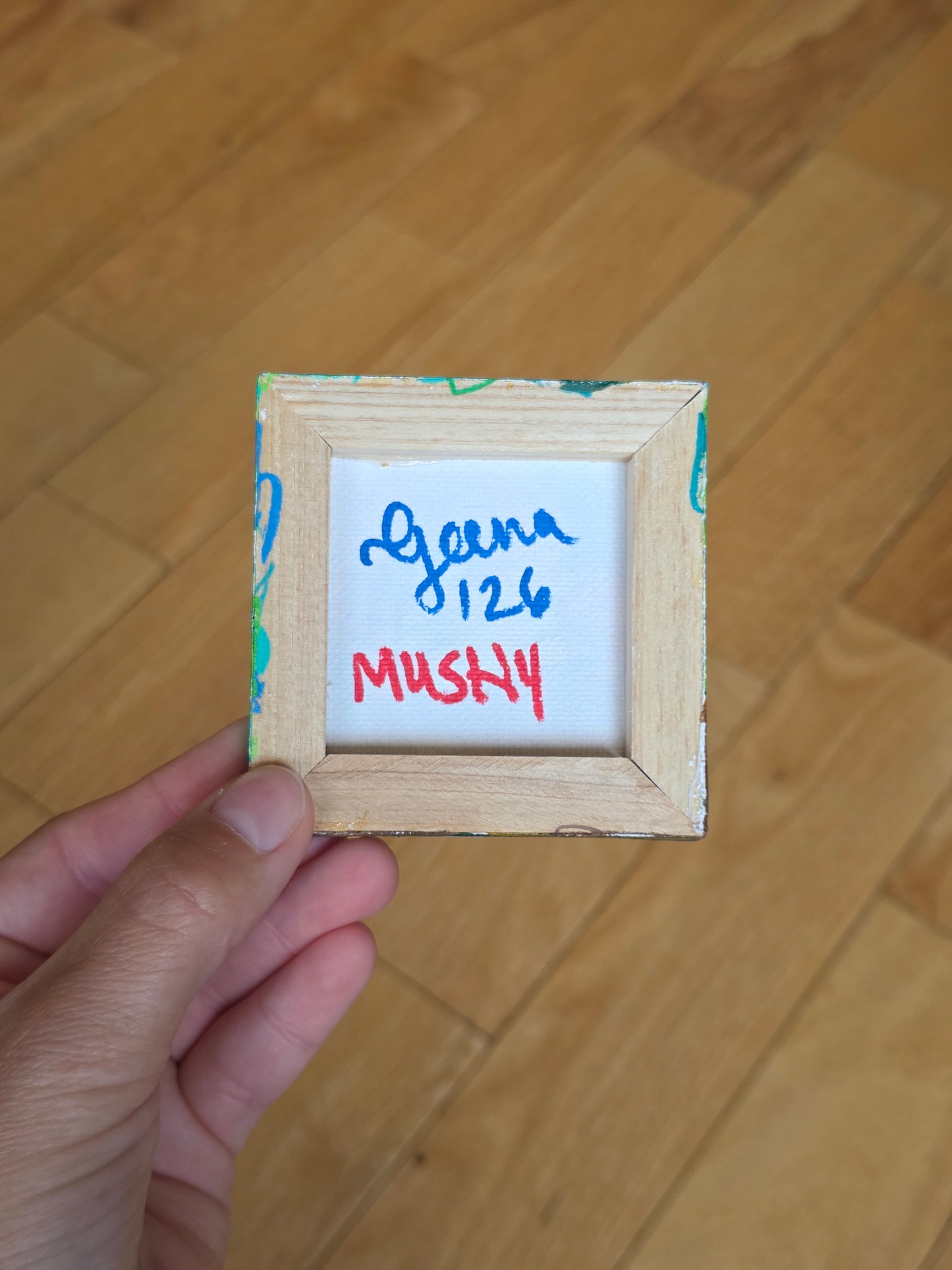 Mini Canvas Mushy