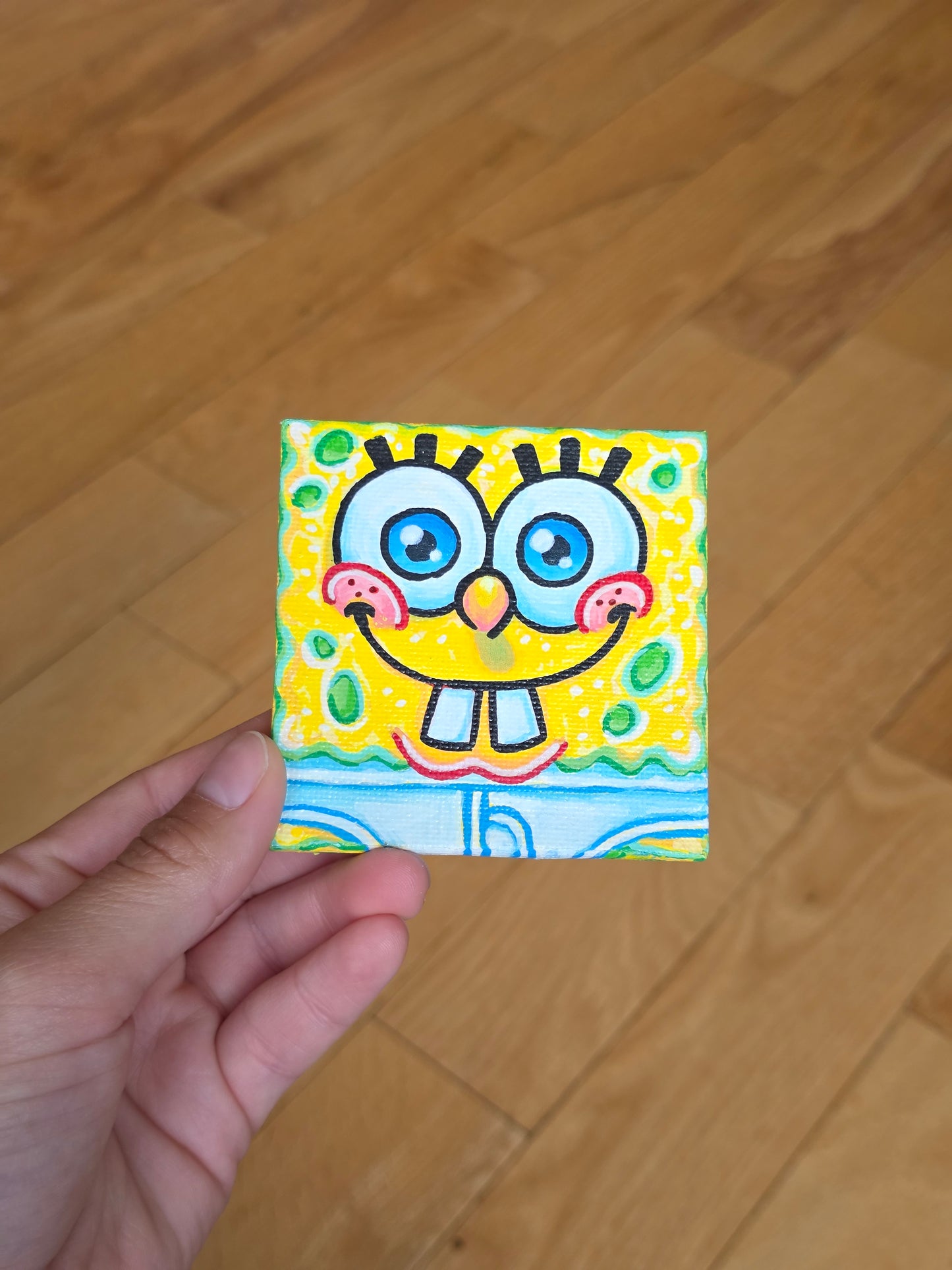 Mini Canvas Sponge