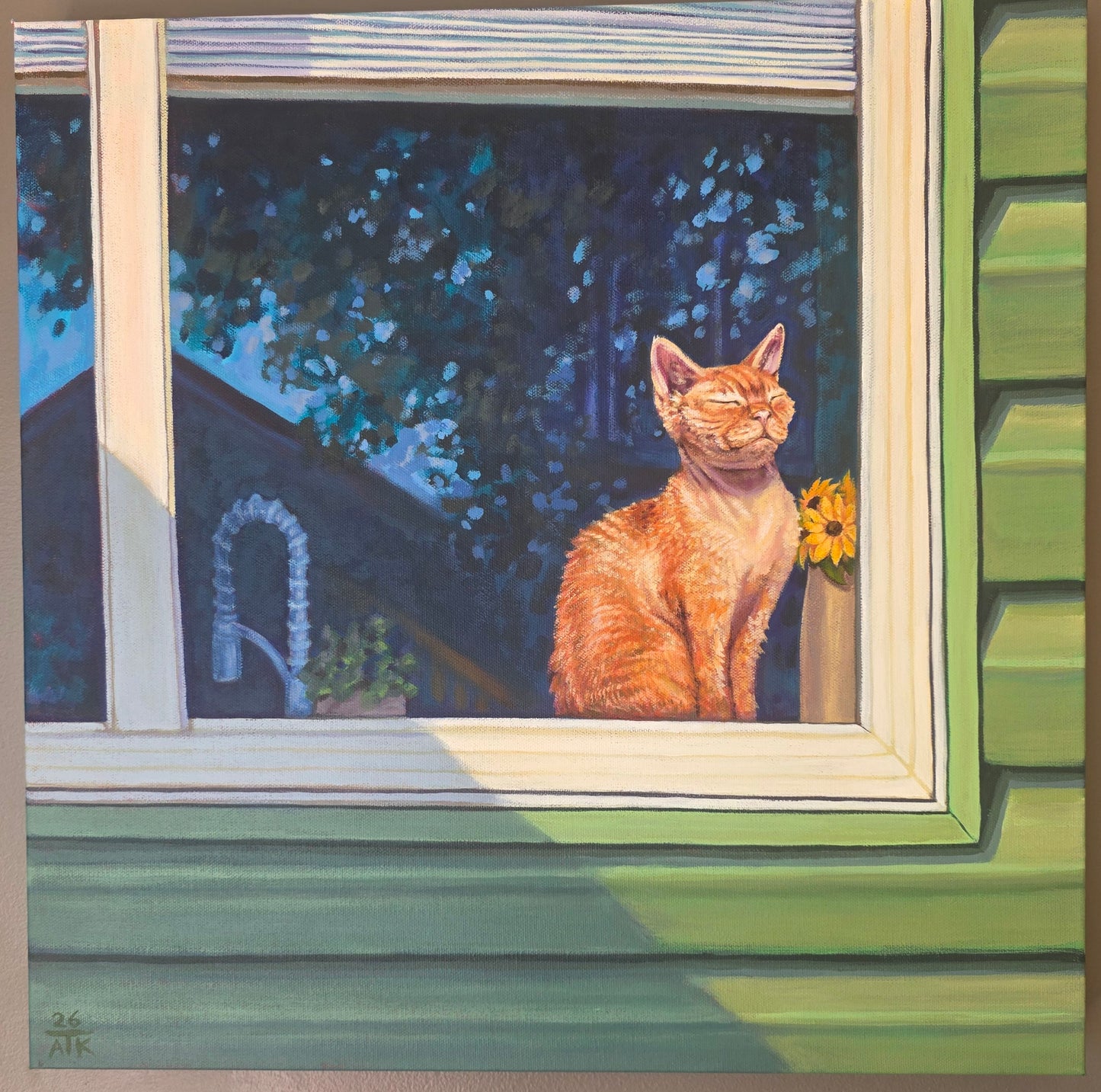 The Sunny Spot Art Print